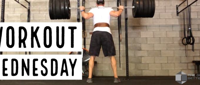 The Workout Wednesday with Joe Bauer squatting in Squat-nado
