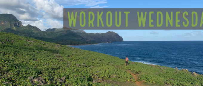 Workout Wednesday - 12 Days of Thankfulness by Joe Bauer running in Kauai