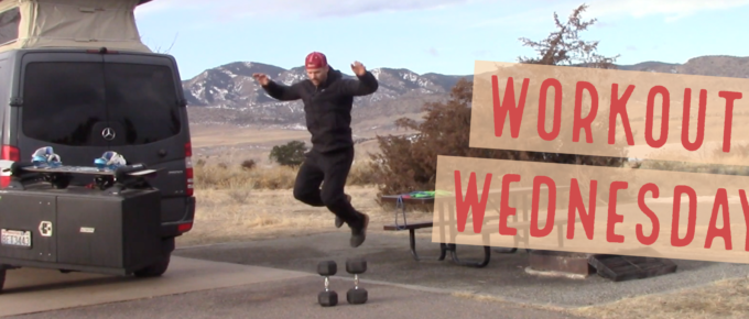 Workout Wednesday - Hip Hop Destruction by Joe Bauer of the Get Better Project in Colorado campground
