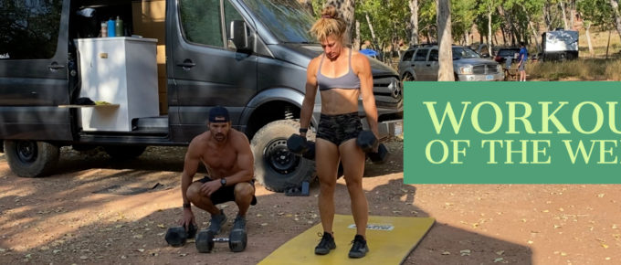 Workout of the Week - The Devils Come to Town by Joe Bauer of the Get Better Project doing the workout with Emily Kramer