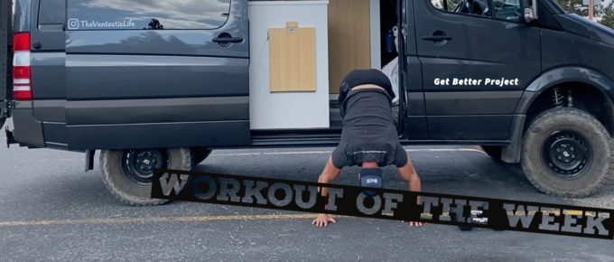 Workout of the Week - Smash IT by Joe Bauer doing handstands on van