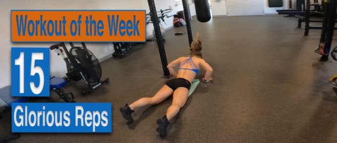 WOTW - 15 Glorious Reps with Emily Kramer doing burpees