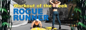 WOTW - Rogue Runner by Joe Bauer and Emily Kramer doing burpees in the driveway